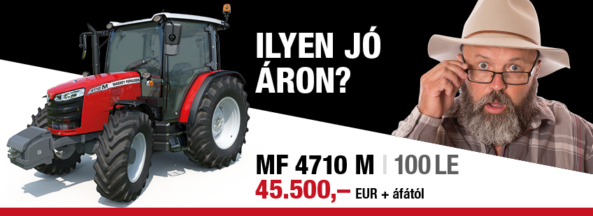 Massey Ferguson traktor kampany 2024 02 MF4710 Agro Alfa