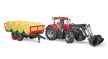 CASE IH OPTUM 300 CVX HOMLOKRAKODOVAL ES POTKOCSIVAL