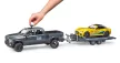 DODGE RAM 2500 + BRUDER ROADSTER