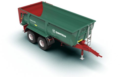 Farmtech DURUS 1800 univerzális mulde pótkocsi