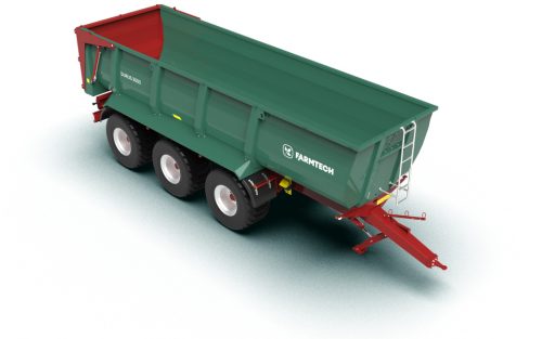 Farmtech DURUS 3000 univerzális mulde pótkocsi