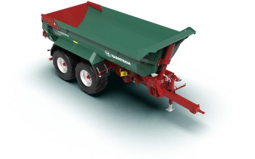Farmtech GRAVIS 2000 univerzális nagy teherbírású mulde pótkocsi