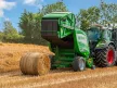 McHale V6750 változókamrás bálázó, 15 késes szeletelővel