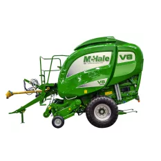   McHale V8940 nagy kapacitású, szeletelő nélküli változókamrás bálázó