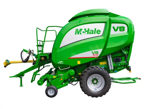 McHale V8960-II teljesen automatikus, nagy kapacitású aprító bálázógép