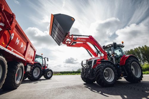 Massey Ferguson FL homlokrakodó széria