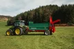 Farmtech MINIFEX 550 trágyaszóró pótkocsi