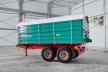 Farmtech TDK 1800 tandem háromoldalra billenő platós pótkocsi