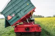 Farmtech TDK 1800 tandem háromoldalra billenő platós pótkocsi