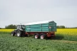 Farmtech TDK 1800 tandem háromoldalra billenő platós pótkocsi