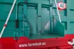 Farmtech TDK 1800 tandem háromoldalra billenő platós pótkocsi