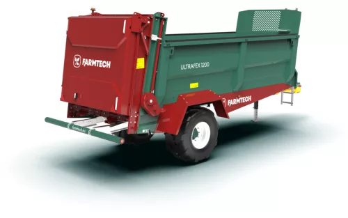 Farmtech ULTRAFEX 1200 trágyaszóró pótkocsi