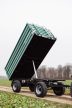 Farmtech ZDK 1500S kéttengelyes háromoldalra billenő pótkocsi