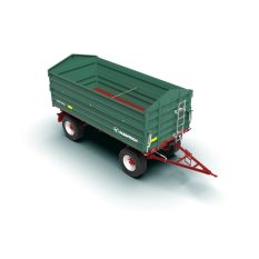  Farmtech ZDK 1600 kéttengelyes háromoldalra billenő pótkocsi
