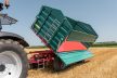 Farmtech ZDK 1600 kéttengelyes háromoldalra billenő pótkocsi