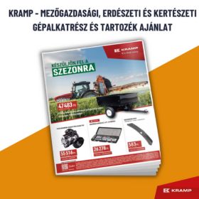 Kedvezményes ajánlatok 2025-ben is a KRAMP kínálatából!